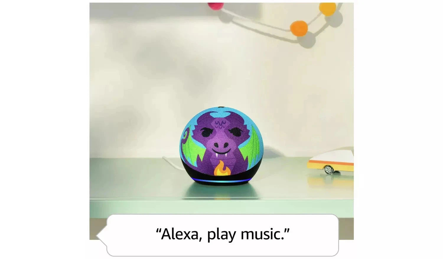 Amazon Echo Dot Kids (5th Gen) Smart Speaker with Alexa – Dragon Edition Amazon