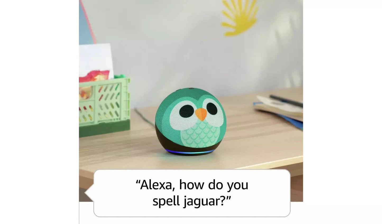 Amazon Echo Dot Kids (5th Gen) Smart Speaker with Alexa – Dragon Edition Amazon