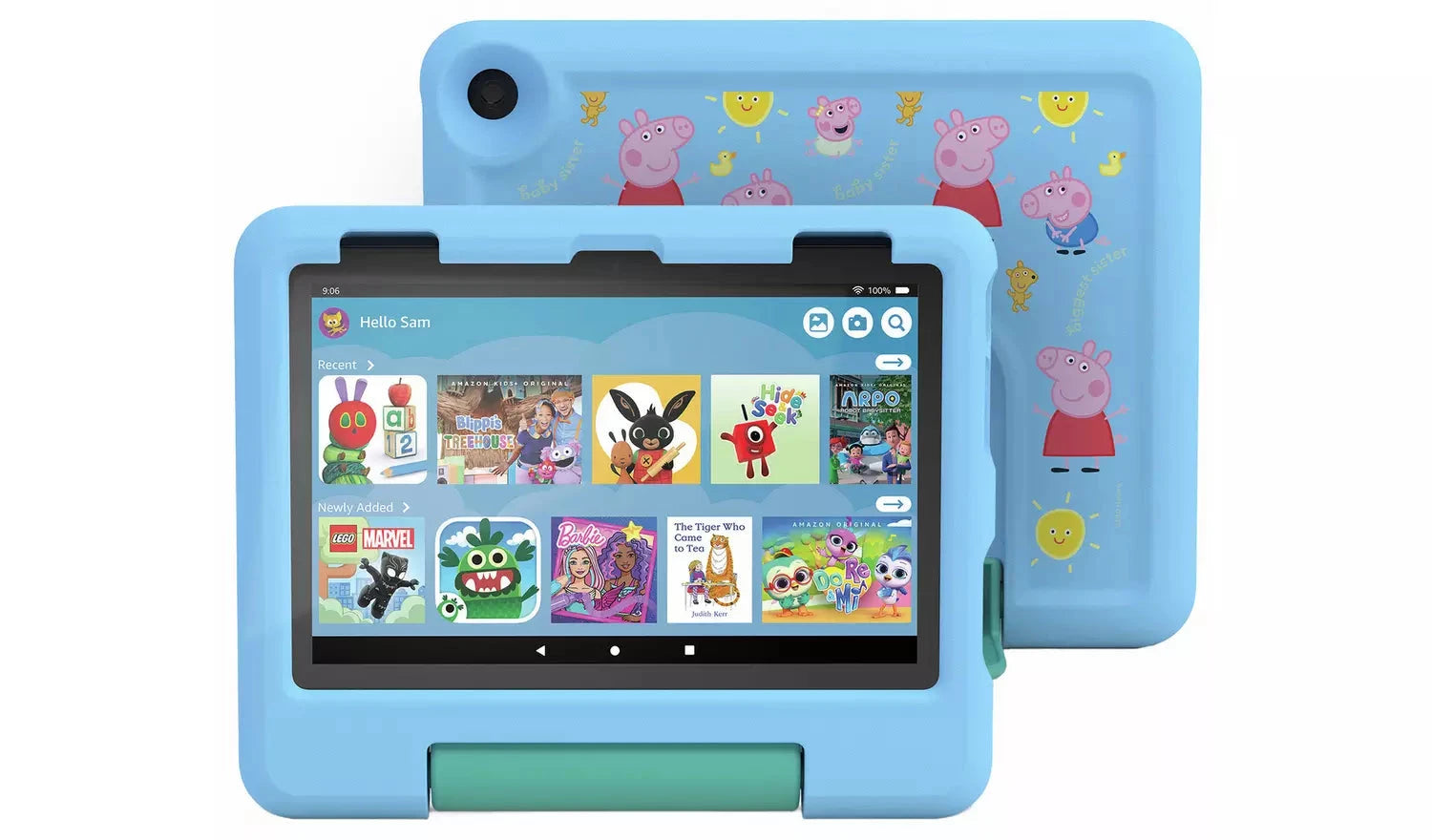 Amazon Fire HD 8 Kids Tablet (Peppa Pig Edition) – 8" Tablet, 32GB, Blue – (New) Amazon