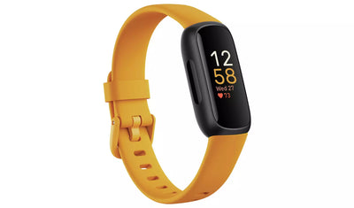 Fitbit Inspire 3 Fitness Tracker – Yellow (New) Google