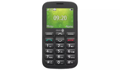 Doro 1380 Mobile Phone – Black Unlocked Feature Phone (New) Doro