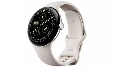 Google Pixel Watch 4 – 45mm Wi-Fi Smartwatch, Porcelain (Pristine Condition) Google