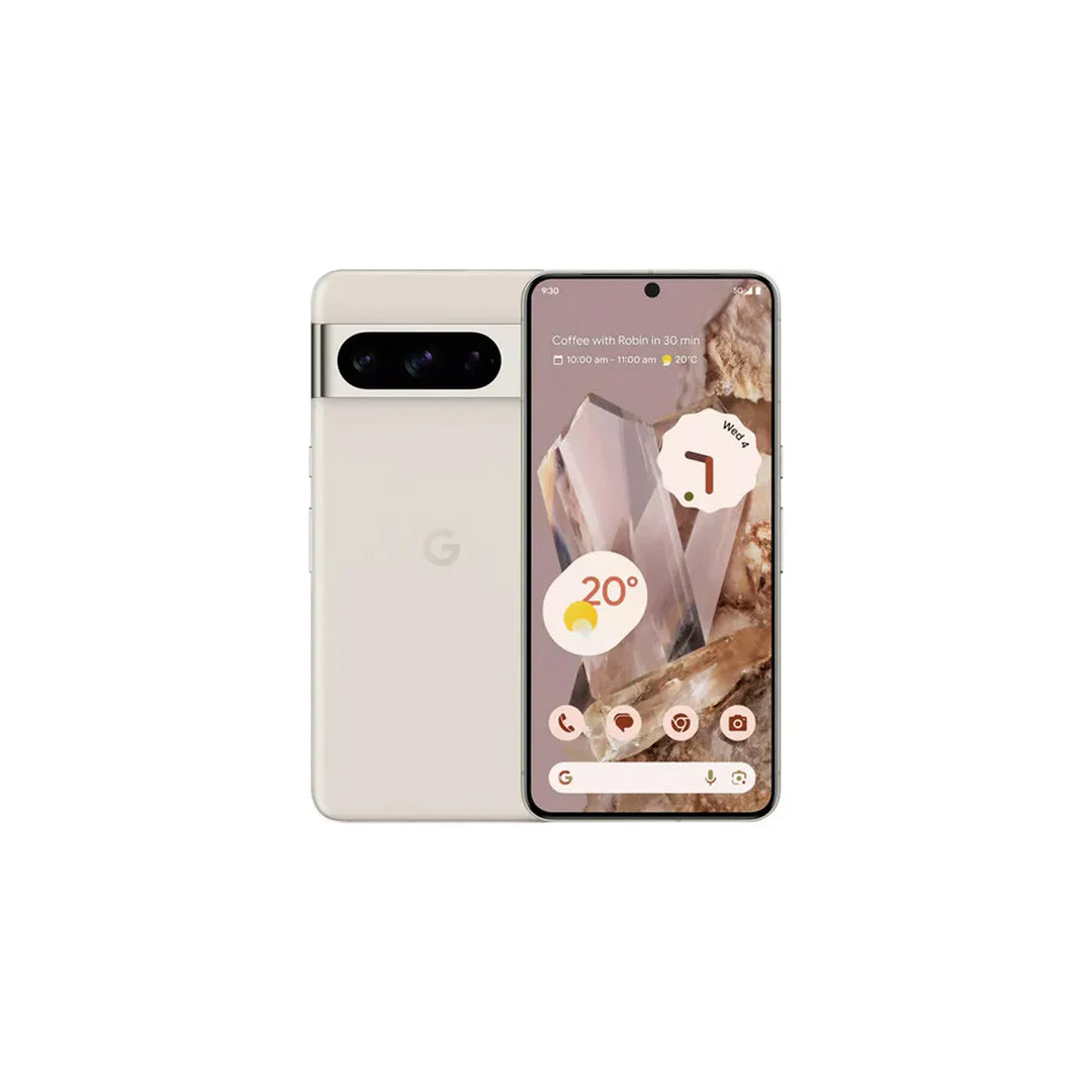 SIM Free Google Pixel 8 Pro 5G 128GB AI Phone Porcelain - Brand New My Store
