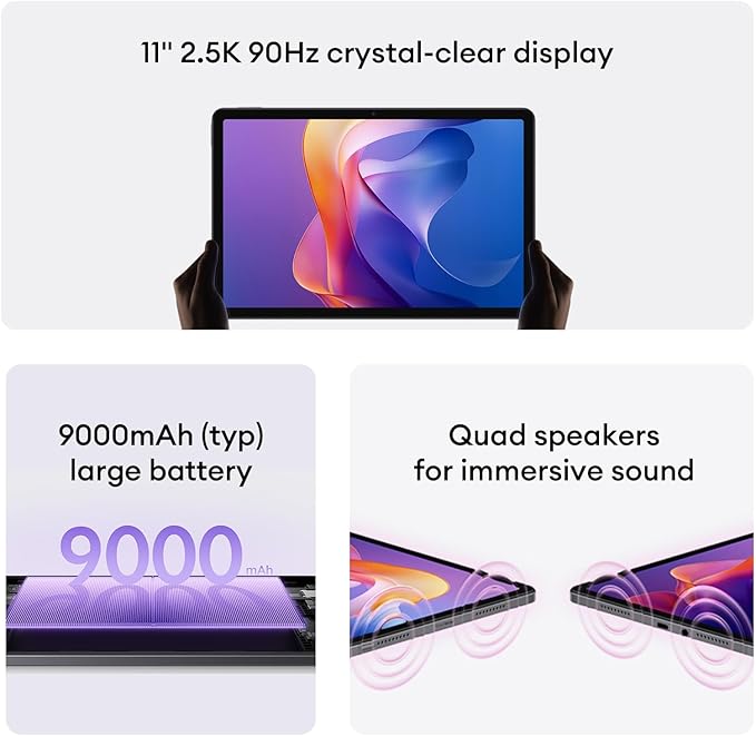 Redmi Pad 2 – 11" 2.5K Display Wi-Fi Tablet 128GB (New) Xiaomi