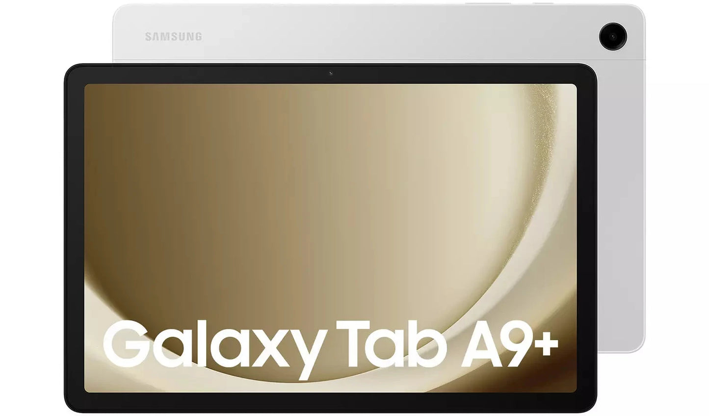 Samsung Galaxy Tab A9+ 11-inch Wi-Fi Tablet – 64GB, Silver (New) Samsung