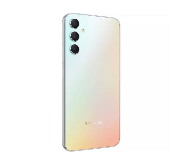 Samsung Galaxy A34 5G 128GB Mobile Phone Sim Free Silver – Brand new