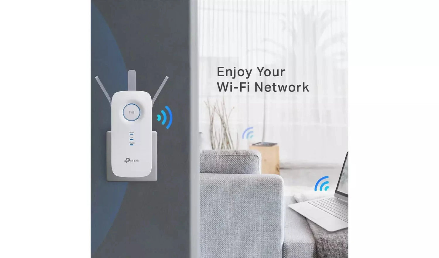 TP-Link RE450 AC1750 Wi-Fi Range Extender with Gigabit Ethernet Port TP Link