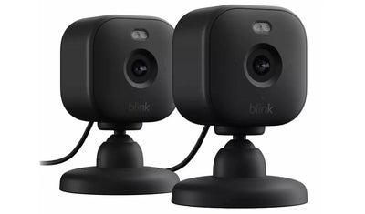 Blink Mini 2 Plug-In CCTV Camera – Black (2-Pack) Blink