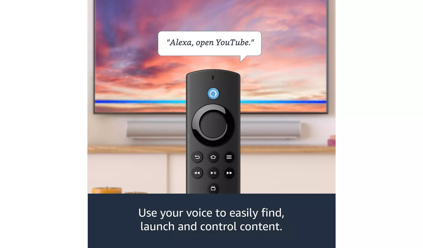Amazon Fire TV Stick Lite With Alexa Voice Remote
