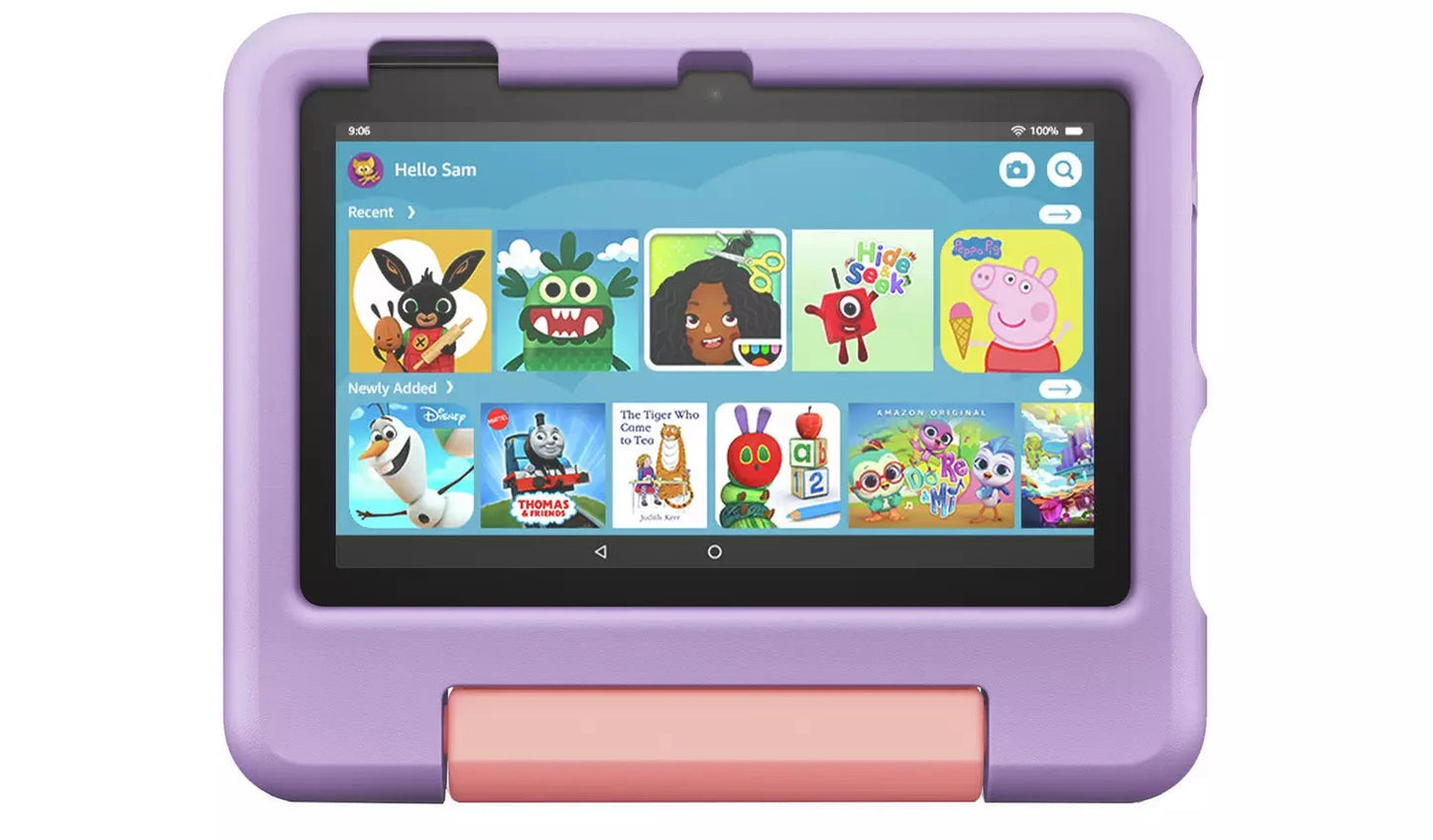 Amazon Fire 7 Kids – 7" Tablet, 16GB, Purple – Designed for Ages 3–7, (New) Amazon