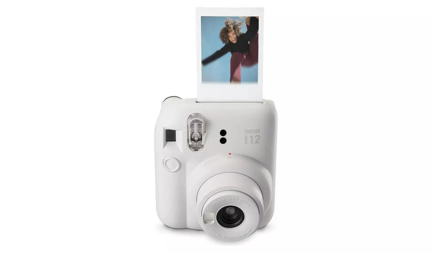 Fujifilm Instax Mini 12 Instant Camera – White (New) Fujifilm
