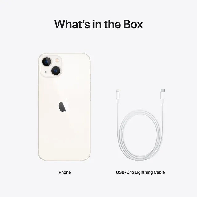 Apple iPhone 13 5g 128GB Starlight White - Unlocked Grade A