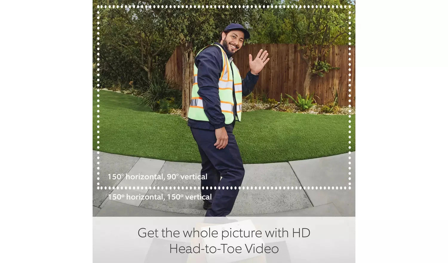 Ring Pro 2 Video Doorbell (Hardwired) – Silver Ring