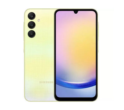 Samsung Galaxy A25 5G 128GB Mobile Phone Sim Free Yellow (Excellent Refurbished) Samsung