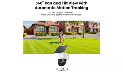 eufy SoloCam S340 3K Wireless Security Camera + Solar Panel eufy