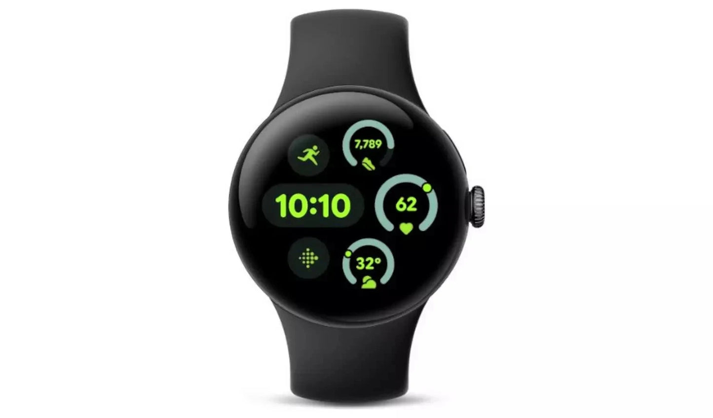 Google Pixel Watch 3 – 45mm Wi-Fi Smartwatch, Black (New) Google