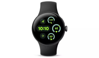 Google Pixel Watch 3 – 45mm Wi-Fi Smartwatch, Black (New) - Funkifone