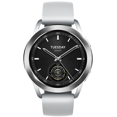 Xiaomi Watch S3 Smartwatch, Silver (New) Xiaomi