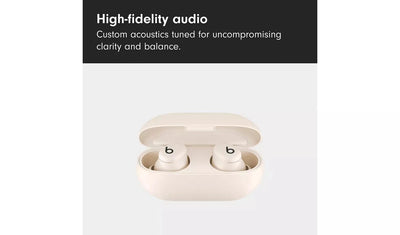 Beats Solo Buds In-Ear True Wireless Earbuds – Matte Ivory - Funkifone