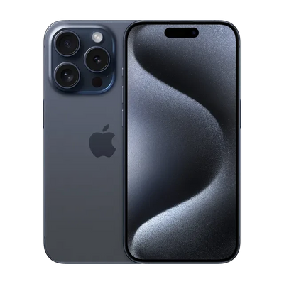 iPhone 15 Pro 5G 128GB Unlocked - Blue Titanium (Excellent Refurbished) Default Title Apple