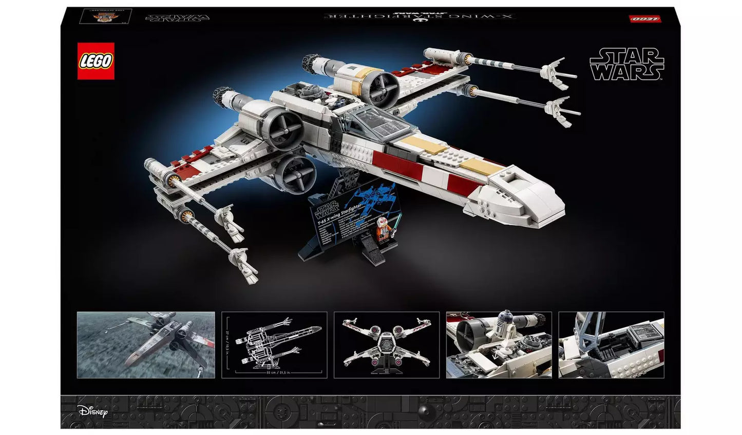 LEGO Star Wars UCS X-Wing Starfighter Set for Adults | Ages 18+ | Model 75355 | NEW LEGO