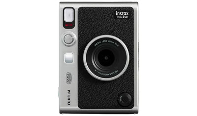 instax Mini Evo Instant Camera – Black Hybrid Digital & Instant Camera (USB-C) (New) Fujifilm