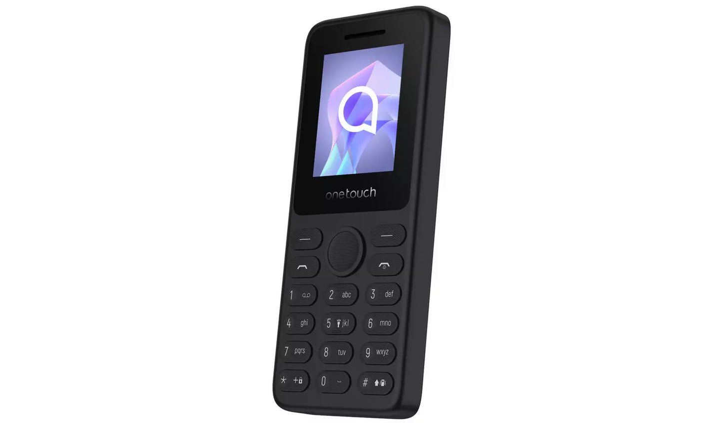 TCL 4021 Mobile Phone – Dark Grey Unlocked Feature Phone (New) TCL