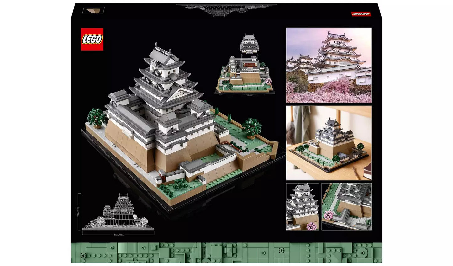 LEGO Architecture Himeji Castle Model Set for Adults | Ages 18+ | Model 21060| NEW LEGO