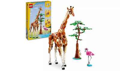 LEGO Creator 3in1 Wild Safari Animals Nature Toys Set | Ages 9+ | Model 31150 | 780 Pieces | New LEGO