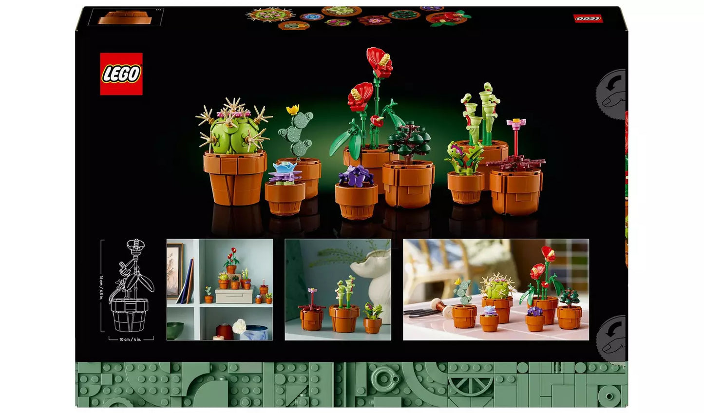 LEGO Icons Tiny Plants Flowers Botanical Set 10329 | Ages 18+ | New LEGO