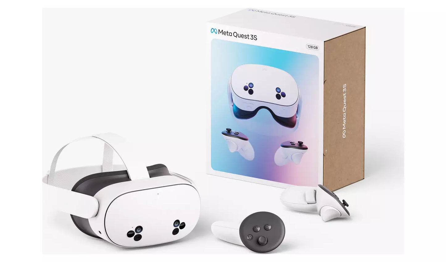 Meta Quest 3S All-In-One Mixed Reality Headset, 128GB – Brand New Meta