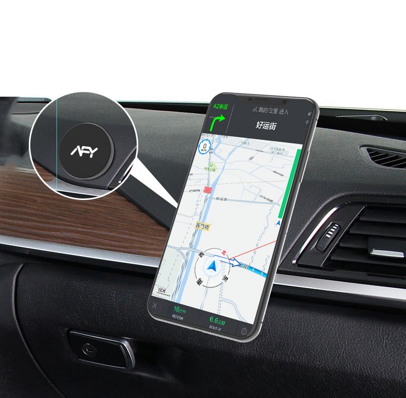 AFY Magnetic mobile Holder, Car Phone Holder Mount for Dashboard