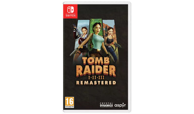 Tomb Raider I-III Remastered – Nintendo Switch Game | Physical Game Card | 16+ (New) Nintendo