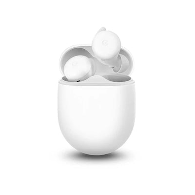 Google Pixel Buds A-Series In-Ear Wireless Bluetooth Earbuds, Clearly White – (Good Condition) Google