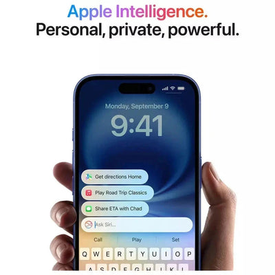 Apple iPhone 16 5G AI Mobile 128GB - White (Refurbished) Apple