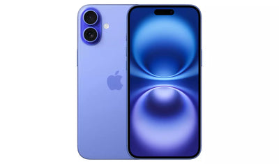 iPhone 16 Plus 5G 128GB AI Mobile Phone – Blue (New) Apple