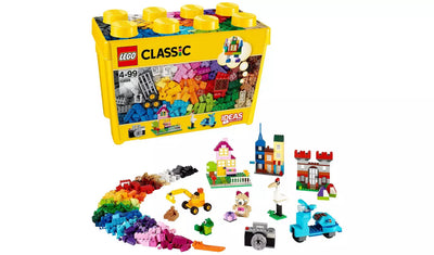 LEGO Classic Large Creative Brick Storage Box Set | Ages 4+ | Model 10698 | New LEGO