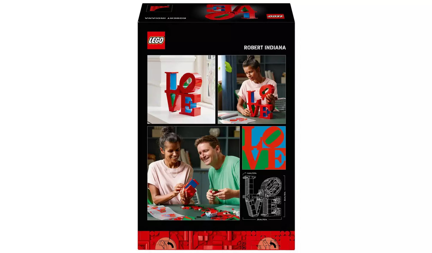 LEGO ART LOVE Home Decor Building Set for Adults | Ages 18+ | Model 31214 | NEW LEGO