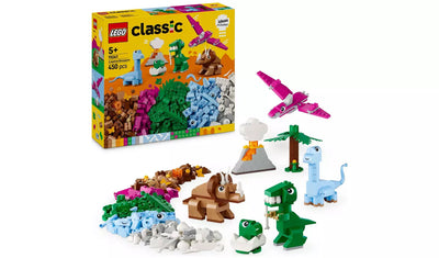 LEGO Classic Creative Dinosaurs Building Toy Set | Ages 5+ | Model 11041 | New LEGO