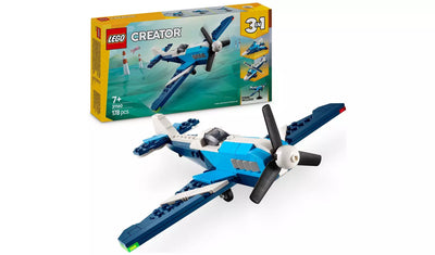 LEGO Creator 3in1 Aircraft: Race Plane Toy for Kids | Ages 7+ | Model 31160 | New LEGO