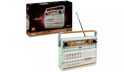LEGO Icons Retro Radio Building Set for Adults | Ages 18+ | Model 10334 | NEW LEGO