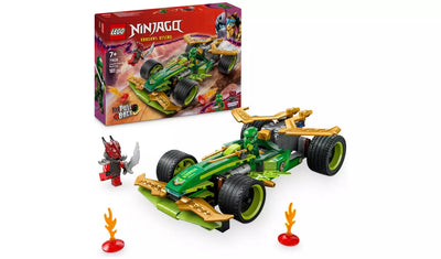 LEGO NINJAGO Lloyd’s Pull-Back Race Car Toy Set | Ages 7+ | Model 71828 | New LEGO