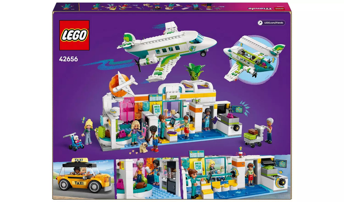 LEGO Friends Heartlake City Airport and Airplane Toy | Ages 8+ | Model 42656 | New LEGO