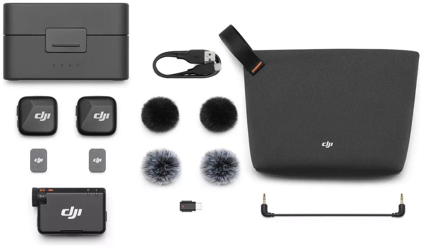 DJI Mic Mini Wireless Microphone System - 2TX + 1RX + Charging Case (New) DJI
