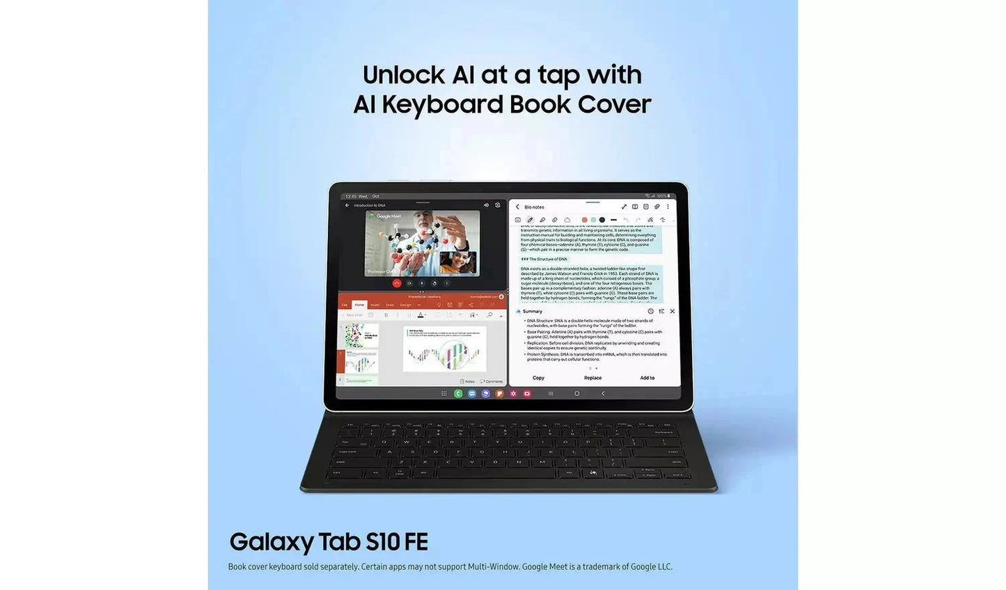 Samsung Galaxy Tab S10 FE+ 13.1-inch Wi-Fi Tablet – 256GB, Grey (New) Samsung