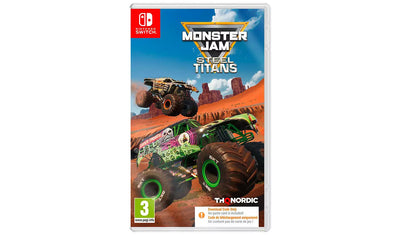 Monster Jam Steel Titans – Nintendo Switch | Code in a Box | 3+ (New) Nintendo