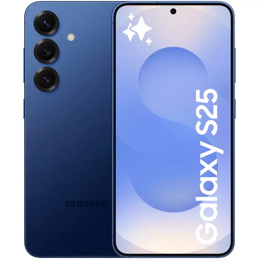 Samsung Galaxy S25 5G AI Mobile Navy Blue 128GB Unlocked GRADE A