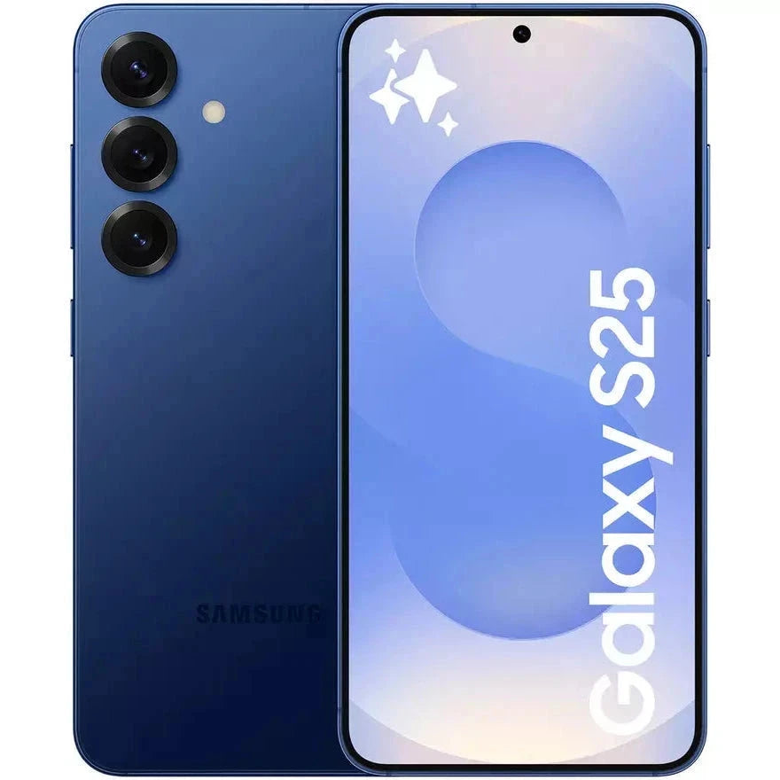 Samsung Galaxy S25 5G AI Mobile Navy Blue 128GB Unlocked GRADE A Navy Blue Samsung