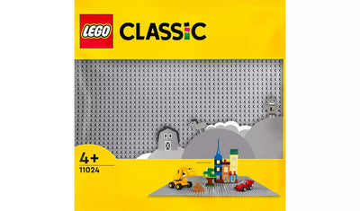 LEGO Classic Grey Baseplate 48x48 Building Board | Ages 4+ | Model 11024 | New LEGO