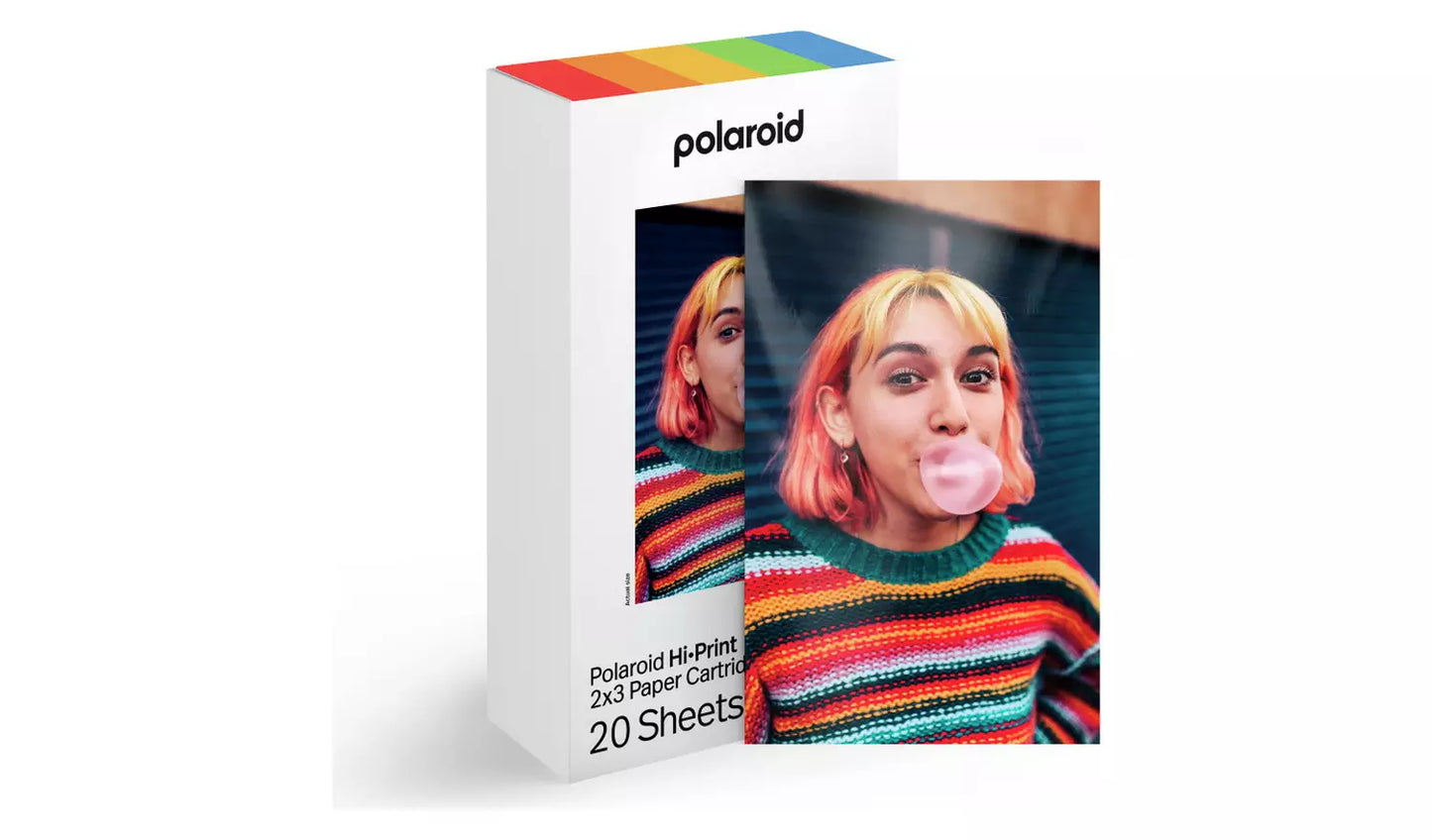 Polaroid Hi-Print Gen 2 2x3 Cartridge Paper - 20 Sheets (New) Polaroid